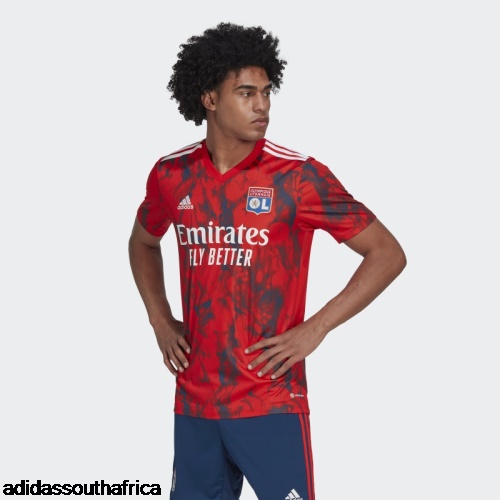 Olympique Lyonnais 22/23 Away Jersey Red Adidas South Africa