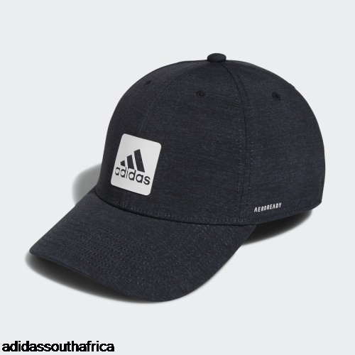 Black Heathered Stretch Fit Hat Adidas South Africa