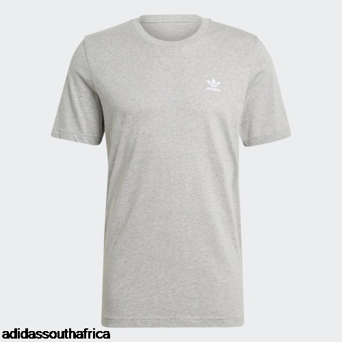 Medium Grey Adicolor Essentials Trefoil Tee Adidas South Africa