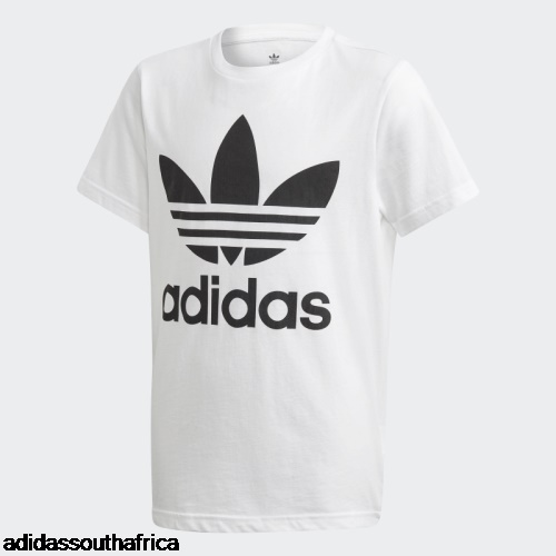 Trefoil Tee Black Hot Adidas South Africa