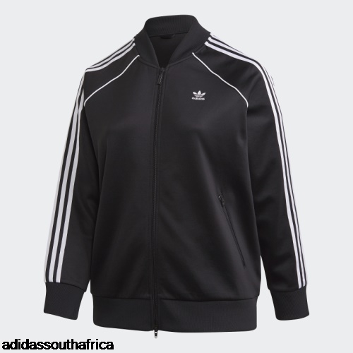 Black Primeblue SST Track Top (Plus Size) Adidas South Africa