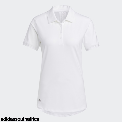 Ultimate365 Solid Polo Shirt White Hot Adidas South Africa