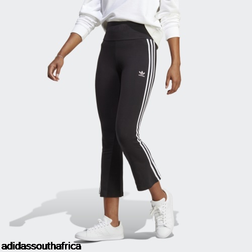 Adicolor Classics 3-Stripes 7/8 Flare Leggings Black Adidas Adidas South Africa