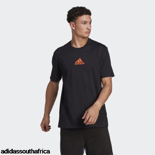 Black Nature Graphic T-Shirt Adidas South Africa