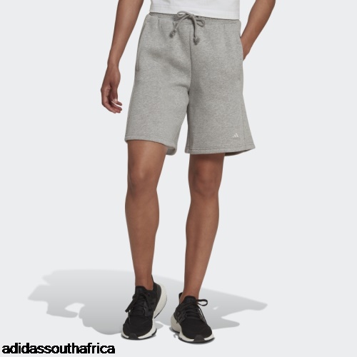 Medium Grey ALL SZN Fleece Shorts Adidas Adidas South Africa