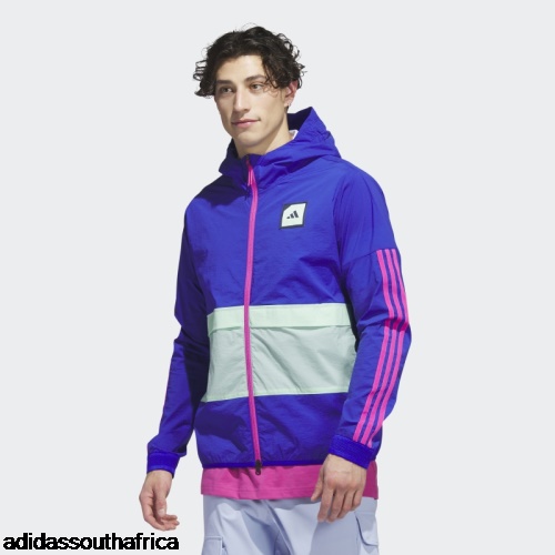 Men's Adicross X Energy One-Layer Jacket Blue Adidas South Africa