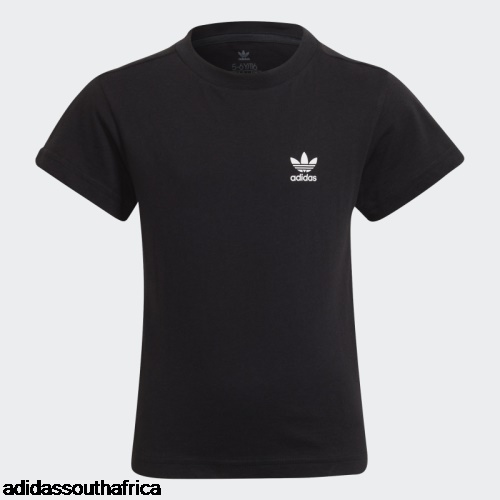 Adicolor T-Shirt Black Adidas South Africa