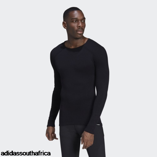 Terrex DRYNAMO Eco Merino Long Sleeve Tee Black Adidas South Africa