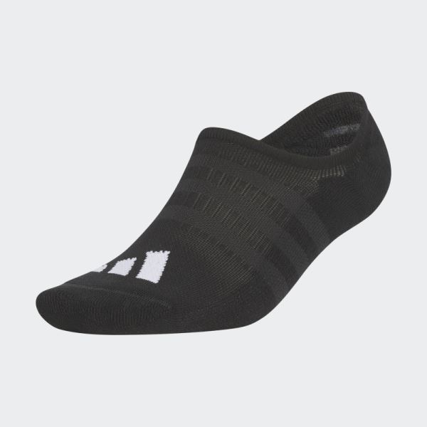Adidas Basic No-Show Socks Black