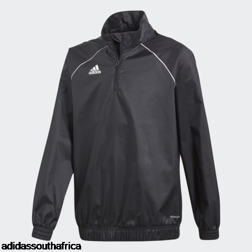 Core 18 Windbreaker Black Adidas South Africa