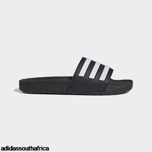 Black Adilette Boost Slides Adidas Shoes South Africa