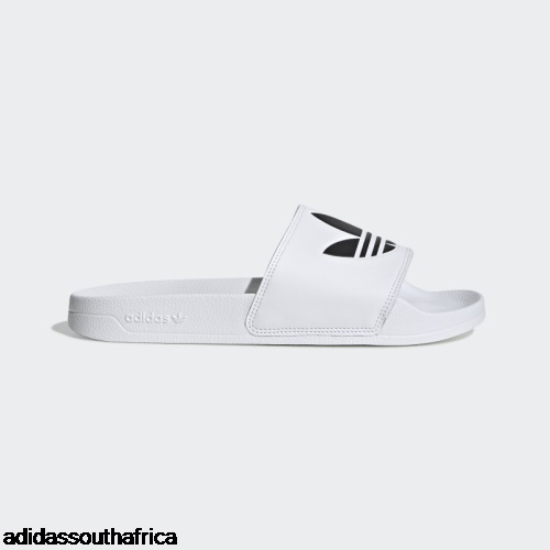 White Adilette Lite Slides Adidas Adidas Shoes South Africa