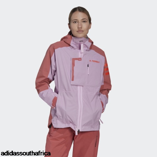 Lilac TERREX XPLORIC RAIN.RDY HIKING JACKET Adidas South Africa