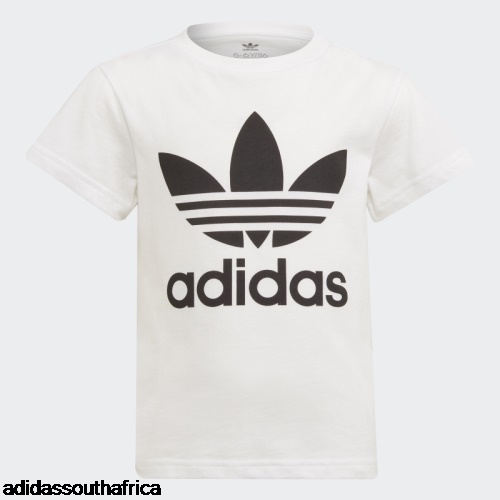 Adicolor Trefoil Tee Black Adidas South Africa