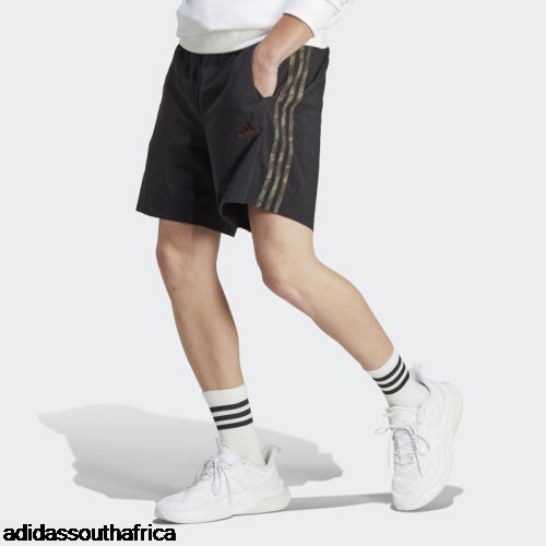 Black AEROREADY Essentials Chelsea 3-Stripes Shorts Adidas South Africa