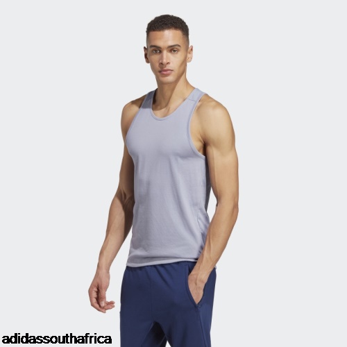 Silver Violet Yoga Base Training Tank Top Adidas Adidas South Africa