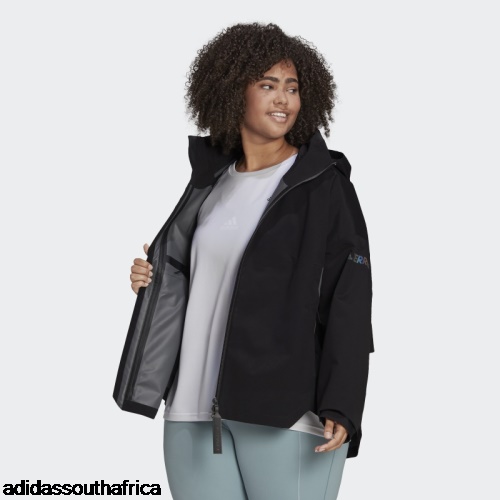 TERREX CT MYSHELTER RAIN.RDY Jacket (Plus Size) Black Adidas South Africa