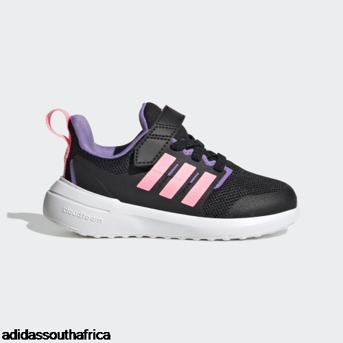 Violet FortaRun 2.0 Cloudfoam Elastic Lace Top Strap Shoes Adidas Shoes South Africa