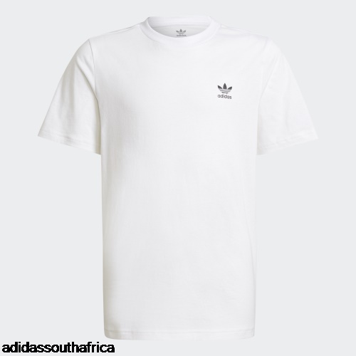 White Adicolor Tee Adidas Adidas South Africa