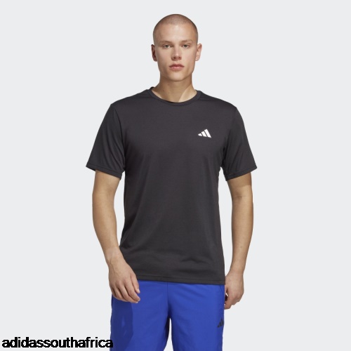 Black Train Essentials Comfort Training Tee Adidas South Africa