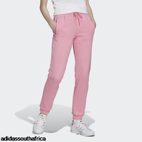 Pink Adicolor Essentials Fleece Slim Joggers Adidas Adidas South Africa