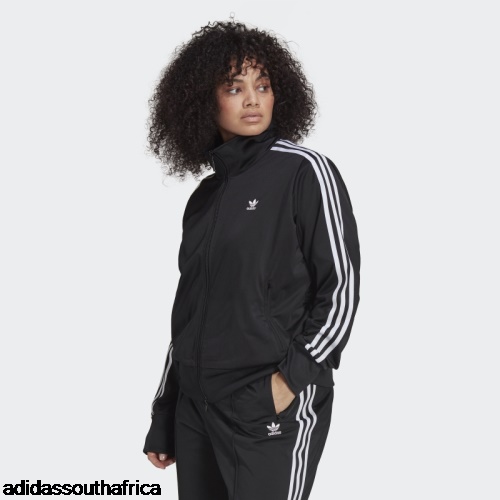 Black Adicolor Classics Firebird Primeblue Track Jacket (Plus Size) Adidas Adidas South Africa