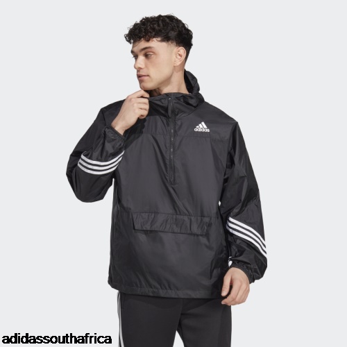 Black WIND.RDY Hooded Anorak Adidas South Africa