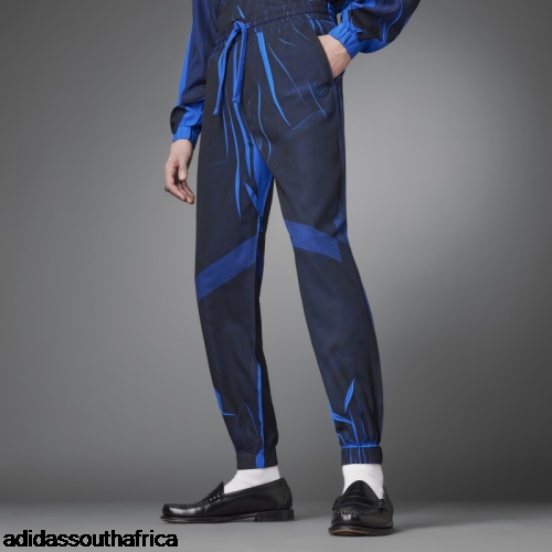 Blue Version Fabric Block Soccer Track Pants Blue Adidas South Africa