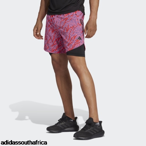 Designed for Training Pro Series Animal-Print HIIT Shorts Curated by Cody Rigsby Multicolor Adidas South Africa