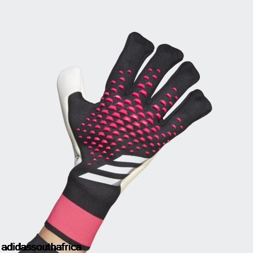 Predator Pro Promo Fingersave Goalkeeper Gloves Black Adidas South Africa