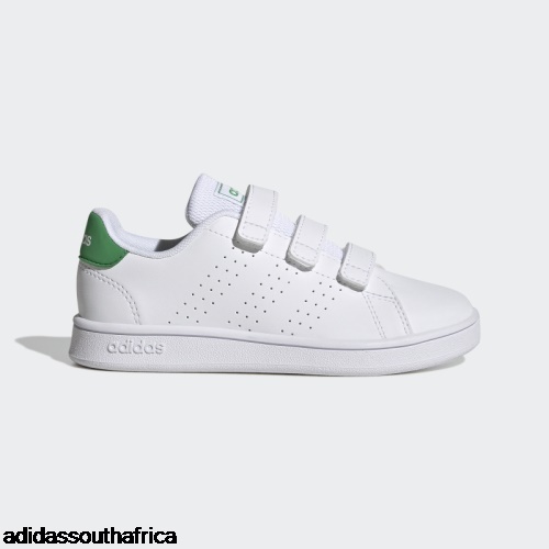 Advantage Court Lifestyle Hook-and-Loop Shoes Green Adidas Shoes South Africa