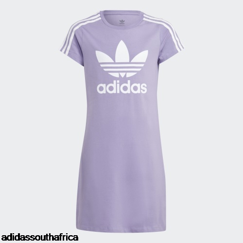 Lilac Adicolor Dress Adidas Adidas South Africa