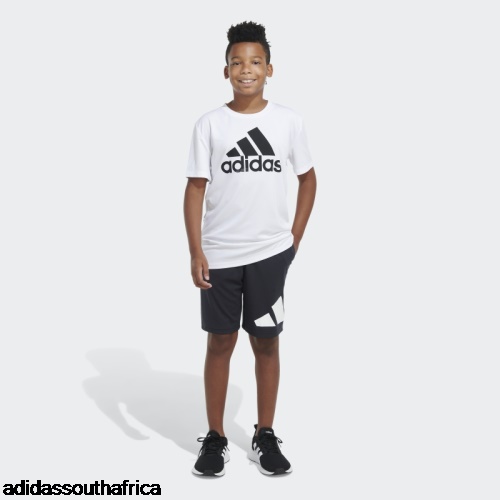 Essentials Side Logo Shorts Black Adidas South Africa