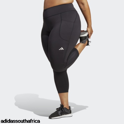 Black DailyRun 7/8 Leggings (Plus Size) Adidas South Africa