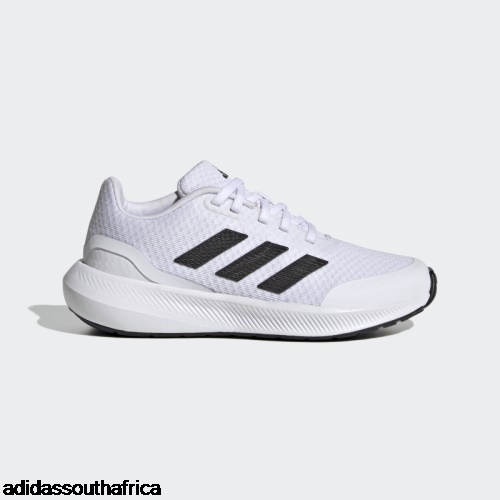 White RunFalcon 3 Lace Shoes Adidas Shoes South Africa