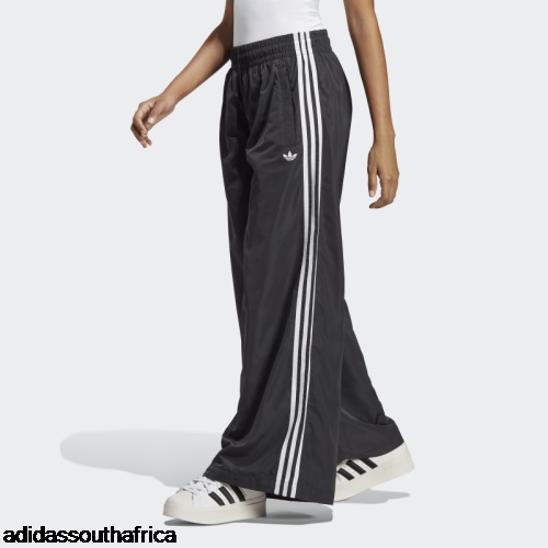 Oversized Tracksuit Bottoms Black Adidas South Africa