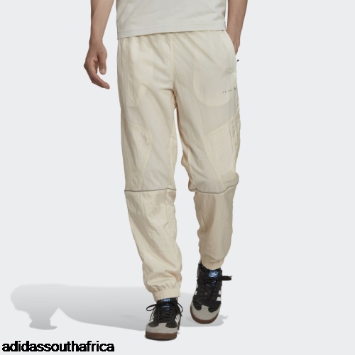 Reveal Material Mix Track Pants White Adidas Adidas South Africa