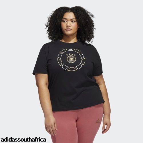 Black World Cup Germany Oversized Tee (Plus Size) Adidas Adidas South Africa